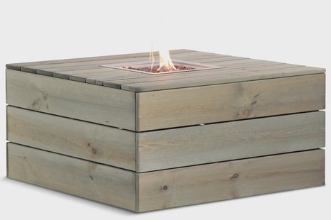 Garden Collections Basic vuurtafel 100 x 100 cm