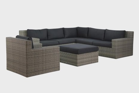 Garden Collections Amico hoek loungeset 5-delig