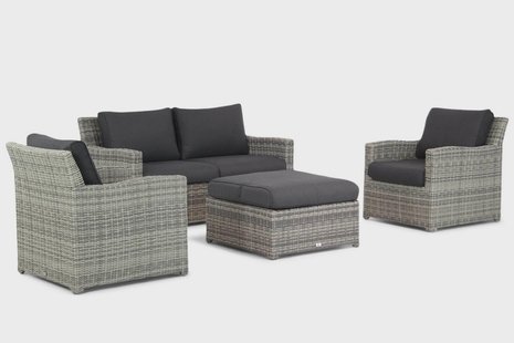 Garden Collections Giardino stoel-bank loungeset 4-delig