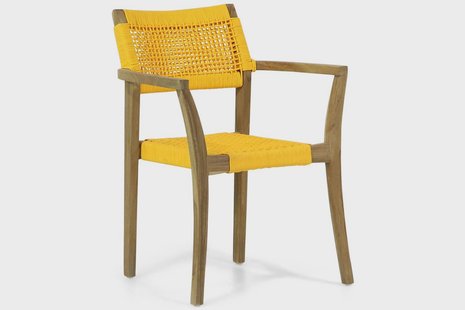 Lifestyle Dallas dining tuinstoel rope stapelbaar