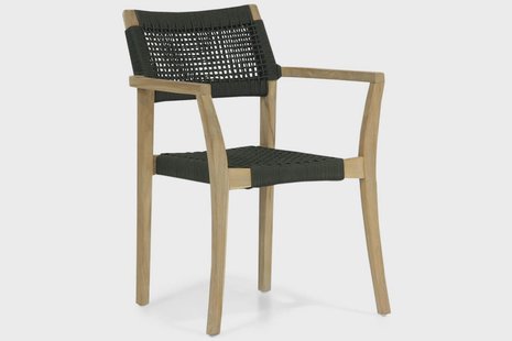 Lifestyle Dallas dining tuinstoel rope stapelbaar