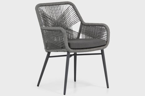 Lifestyle Advance dining tuinstoel antraciet
