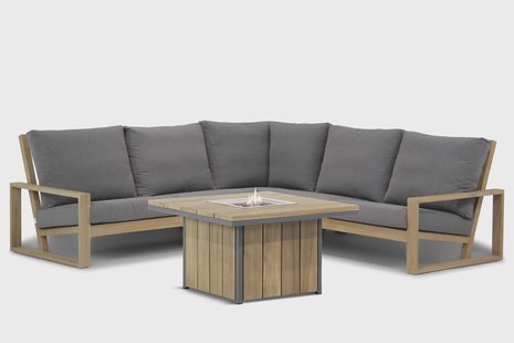 Lifestyle Pure Island/Seaside 90 cm hoek loungeset 4-delig