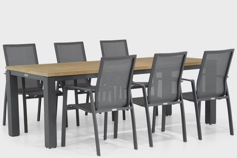 Lifestyle Ultimate/Veneto 230 cm dining tuinset 7-delig