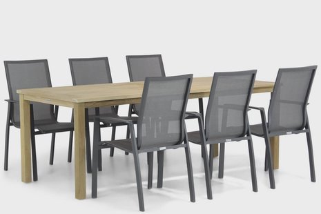 Lifestyle Ultimate/Weston 210 cm dining tuinset 7-delig
