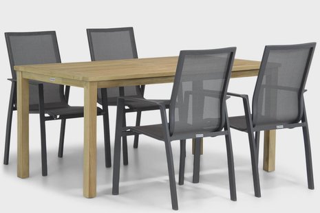 Lifestyle Ultimate/Weston 160 cm dining tuinset 5-delig