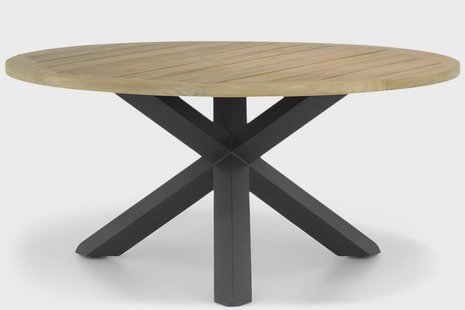 Lifestyle Rockville dining tuintafel rond 160 cm