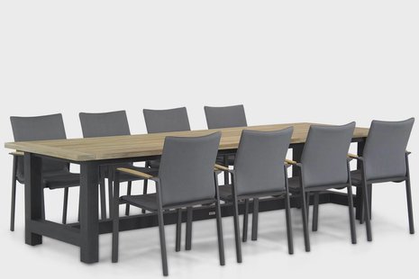 Lifestyle Brandon/San Francisco 300 cm dining tuinset 9-delig