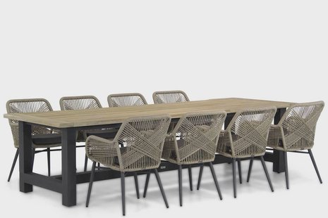 Lifestyle Advance/San Francisco 300 cm dining tuinset 9-delig