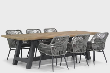 Lifestyle Advance/Trente 260 cm dining tuinset 7-delig