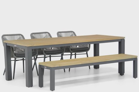 Lifestyle Advance/Veneto 230 cm dining tuinset 5-delig