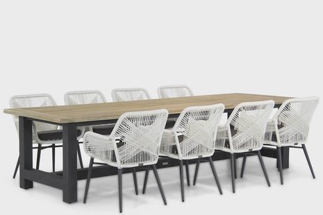 Lifestyle Advance/San Francisco 300 cm dining tuinset 9-delig