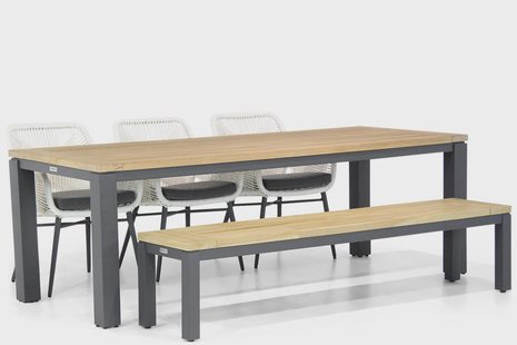Lifestyle Advance/Veneto 230 cm dining tuinset 5-delig