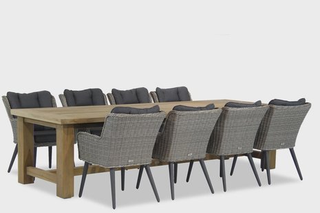 Garden Collections Boston/Fourmile 300 cm dining tuinset 9-delig