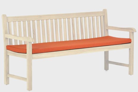 Lifestyle bankkussen 180 cm stone red