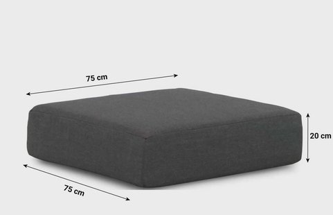 Santika Tika kussen voor loungetafel vierkant