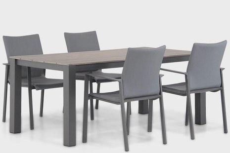 Lifestyle Rome/Valley 180 cm dining tuinset 5-delig