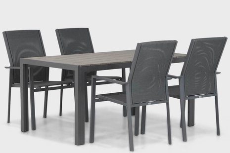 Presto Ricadi/Young 155 cm dining tuinset 5-delig