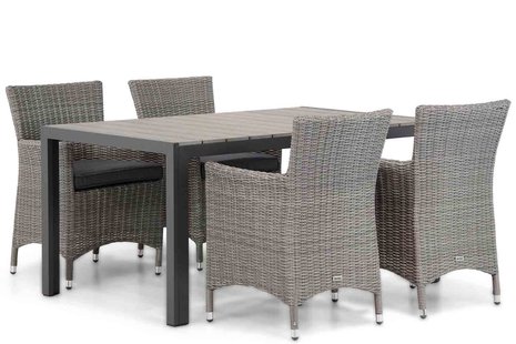 Garden Collections Dublin/Young 155 cm dining tuinset 5-delig