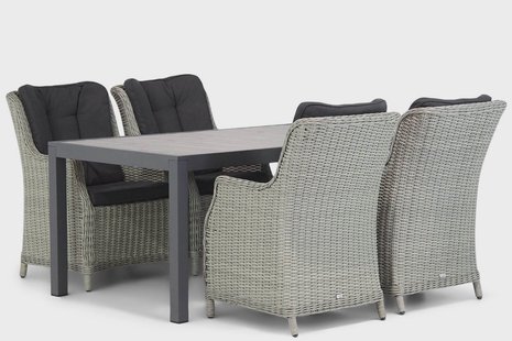 Garden Collections Buckingham/Residence 164 cm dining tuinset 5-delig