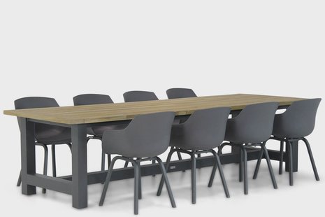 Lifestyle Salina/San Francisco 300 cm dining tuinset 9-delig