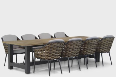 Coco Olivine/San Francisco 300 cm dining tuinset 9-delig