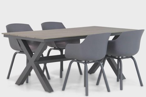 Lifestyle Salina/Forest 180 cm dining tuinset 5-delig