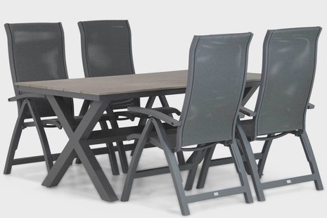 Presto Tarenta/Forest 180 cm dining tuinset 5-delig