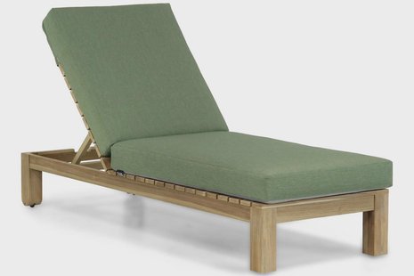 Santika Arlington lounger met green kitsilano kussen
