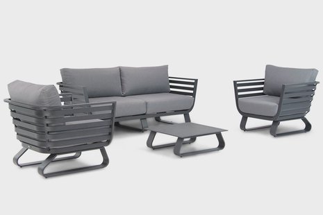 Santika Sovita stoel-bank loungeset 4-delig