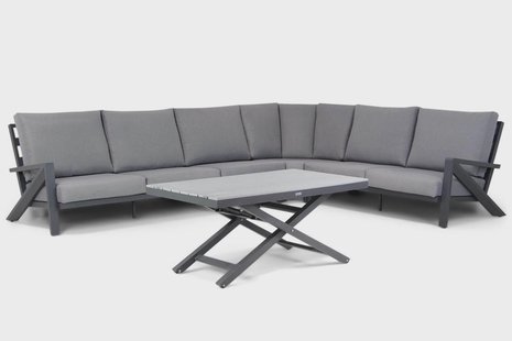 Santika Cinta/Pallazo 140 cm dining loungeset 5-delig