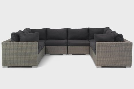 Garden Collections Toronto loungeset U-vorm 8-delig