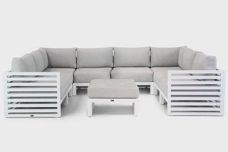 Santika Jaya loungeset U-vorm 9-delig