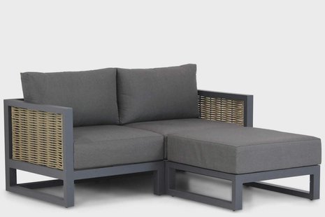 Santika Salviano chaise longue loungeset 3-delig