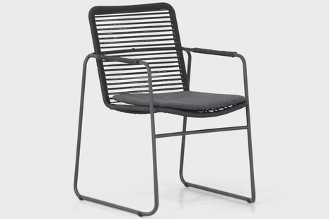 Taste Elba dining tuinstoel stapelbaar incl. Lifestyle cushion (1 stuk)