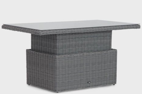 Garden Collections Hamilton loungetafel verstelbaar off black