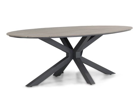 Lifestyle Matara dining tuintafel ellipse  220 x 115 cm
