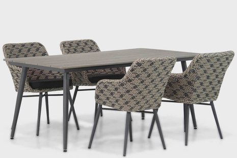 Lifestyle Crossway/Matale 180 cm dining tuinset 5-delig