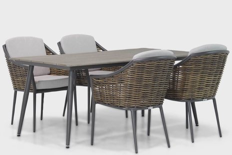 Coco Olivine/Matale 180 cm dining tuinset 5-delig