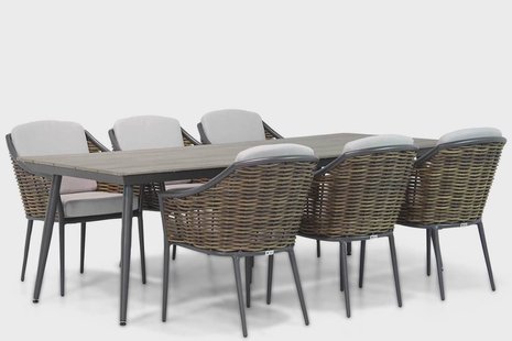 Coco Olivine/Matale 240 cm dining tuinset 7-delig