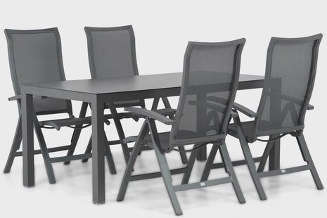 Presto Lucardo/Madras 180 cm dining tuinset 5-delig