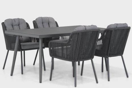 Santika Tendenza/Valencia 170 cm dining tuinset 5-delig
