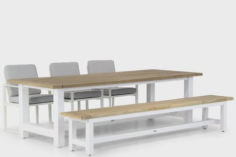 Santika Zaga/Los Angeles 260 cm dining tuinset 5-delig