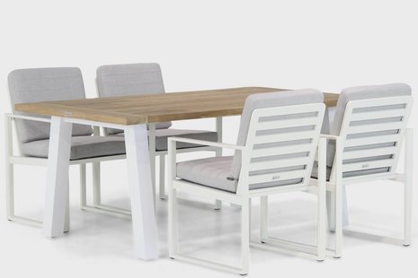 Santika Zaga/Glasgow 180 cm dining tuinset 5-delig