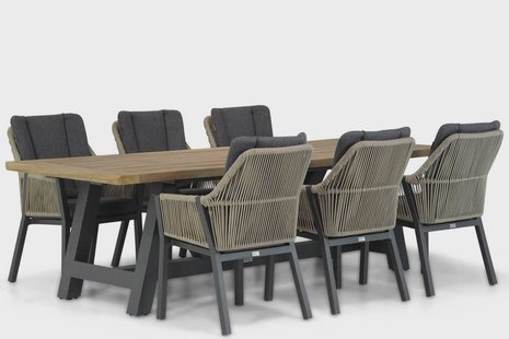 Lifestyle Verona/Trente 260 cm dining tuinset 7-delig