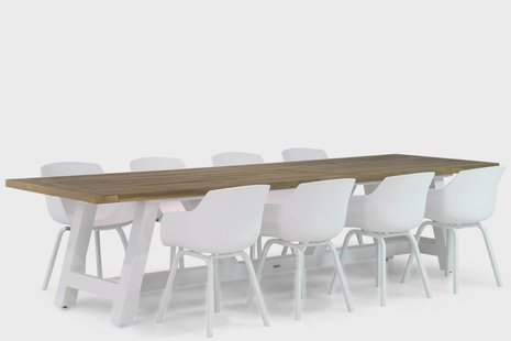 Lifestyle Salina/Florence 330 cm dining tuinset 9-delig