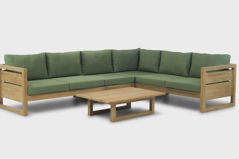 Garden Collections Richmond/Manchester 120 cm hoek loungeset 5-delig