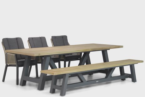 Lifestyle Verona/Trente 260 cm dining tuinset 5-delig