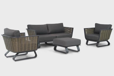 Santika Tika stoel-bank loungeset 5-delig