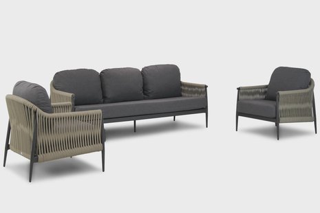 Coco Lucia stoel-bank loungeset 3-delig